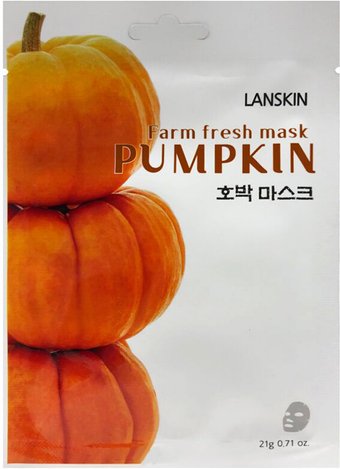  Lanskin Маска для лица тканевая С тыквой 21 г