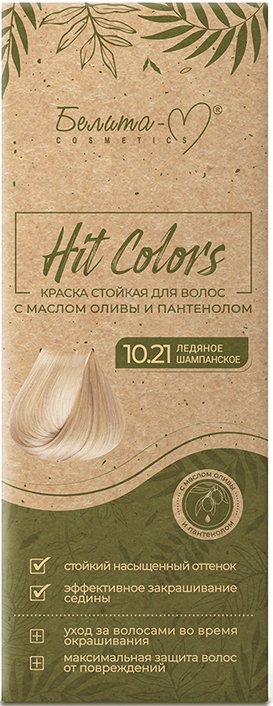 

Гель-краска Белита-М Hit Colors 10.21 Ледяное шампанское