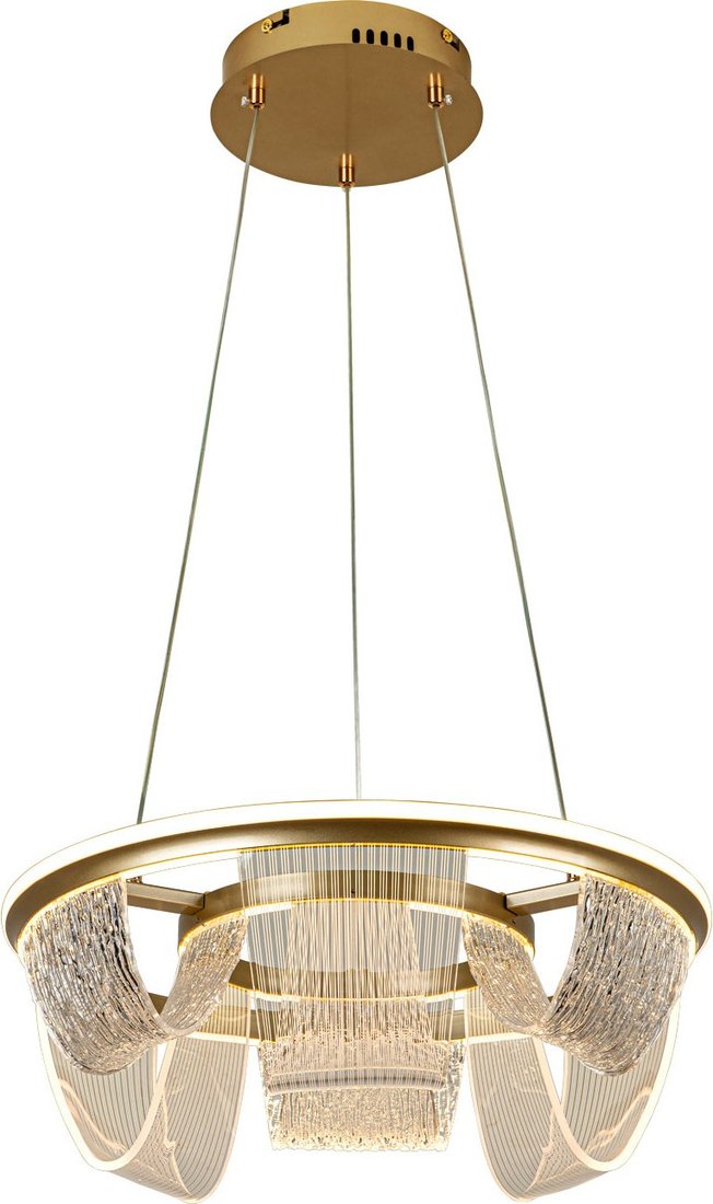 

Подвесная люстра LED4U L7706-460 GD