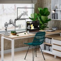 Кронштейн для монитора VLK Trento-95 (серебристый)