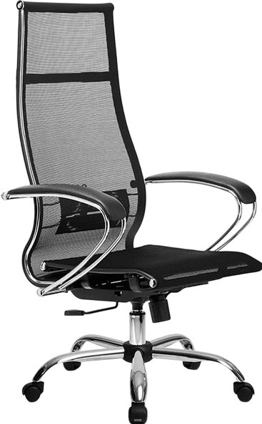 

Офисное кресло Metta SK-1-BK Комплект 7, Ch ов/сечен (резиновые ролики, черный)