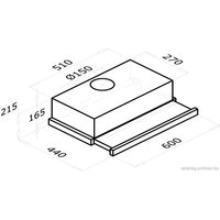 Кухонная вытяжка Backer TH60B(F) Inox