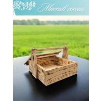 Фудбокс Florbox C крышкой большой 33x33x23.8 см (обжиг)