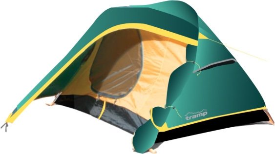 

Треккинговая палатка TRAMP Colibri 2 v2