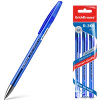 Набор гелевых ручек Erich Krause R-301 Original Gel Stick синий 42723 (3 шт)