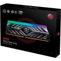 Оперативная память ADATA XPG Spectrix D41 RGB 8GB DDR4 PC4-24000 AX4U30008G16A-ST41