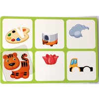 Развивающая игра Десятое королевство 10KOR Plastic Лото Часть и целое 04016