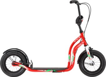 Двухколесный подростковый самокат Stels Trail 3 (красный/белый, 2019)