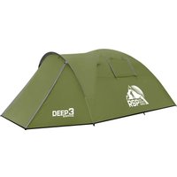 Треккинговая палатка RSP Outdoors Deep 3 (оливково-зелёный)
