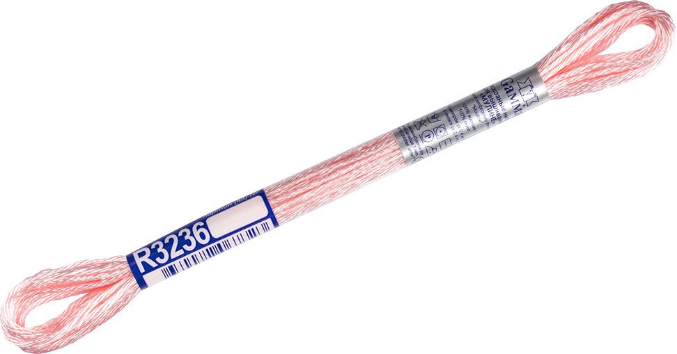 

Нитки для вышивания Gamma Мулине R3236 8 м (розовый)