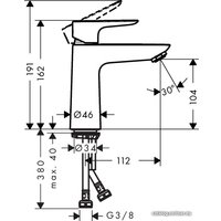 Смеситель Hansgrohe talis E 71711000