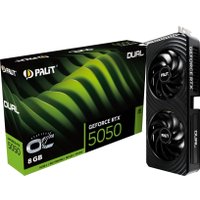 Видеокарта Palit GeForce RTX 5050 Dual OC NE65050S19P1-GB2070D