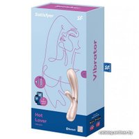 Вибратор Satisfyer Hot Lover с функцией нагрева (бежевый)