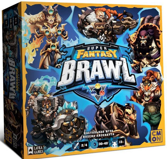 Настольная игра Lavka Games Super Fantasy Brawl