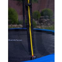 Батут GetActive Jump PRO 10FT с лестницей и внутренней сеткой (синий)