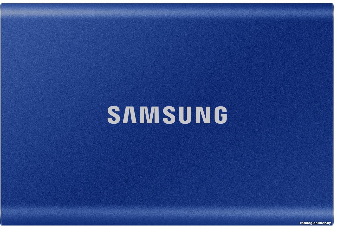 Внешний накопитель Samsung T7 2TB (синий)