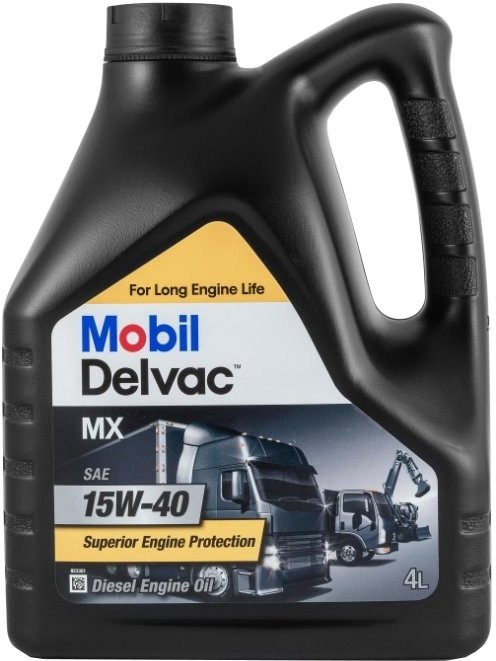 

Моторное масло Mobil Delvac MX 15W-40 4л
