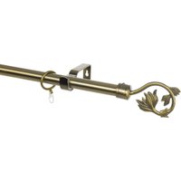 Карниз для штор Sundays Home Лайт Ветка 25мм однорядный (антик, 3м)