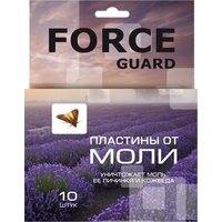 Пластина от насекомых Euroguard От моли 10 шт