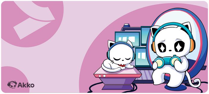 

Коврик для стола Akko Stellar Eyes Cat