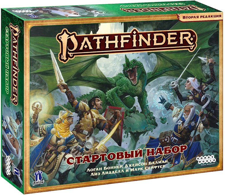 

Настольная игра Мир Хобби Pathfinder. Вторая редакция. Стартовый набор