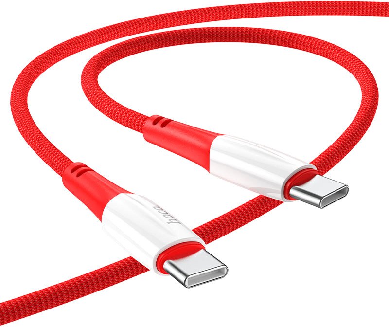 

Кабель Hoco X70 USB Type-C - USB Type-C (1 м, красный)