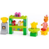 Конструктор Полесье Макси. Три кота. Мама на кухне 75861 (19эл)