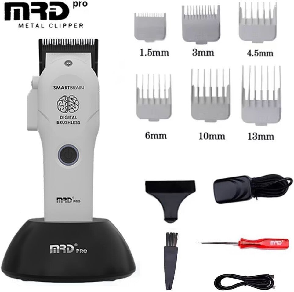 Машинка для стрижки волос MRD Pro MRD-HC-3969ST (белый)