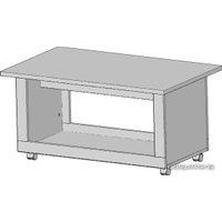 Журнальный столик Anrex Oskar 100x60 (дуб санремо/дуб бордо) в Витебске