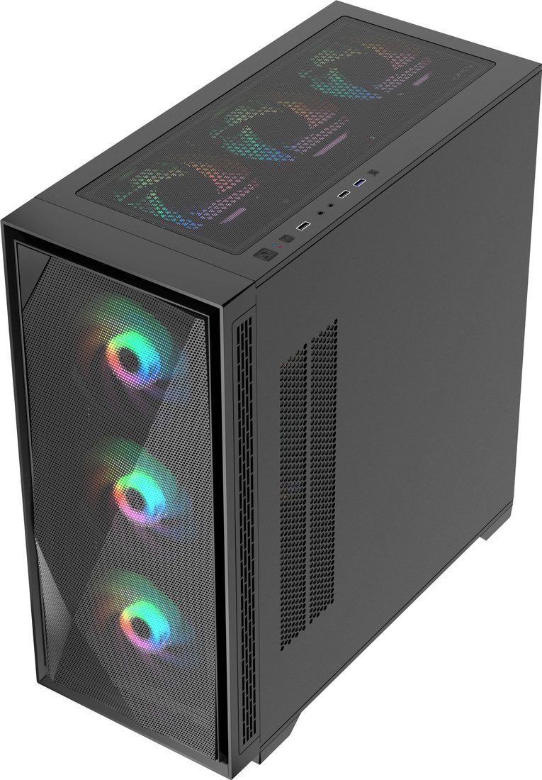 

Компьютер Iven Ryzen 5 5500 16GB 1TB 3050 6GB 600W SuperPower i9 Mesh TG (черный)