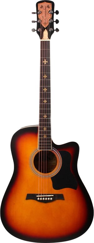 

Акустическая гитара Crusader CF-4001 SB