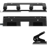 Дырокол Erich Krause Quadro черный 4670 (до 10 л)