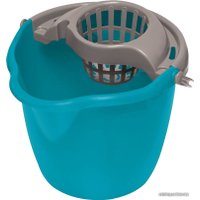 Ведро York с отжимом 12 л круглое (бирюзовый)