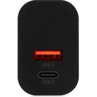 Сетевое зарядное Buro BUWD1 (черный)