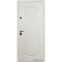 Металлическая дверь Стальная Линия Валенсия для квартиры 100 (белый)