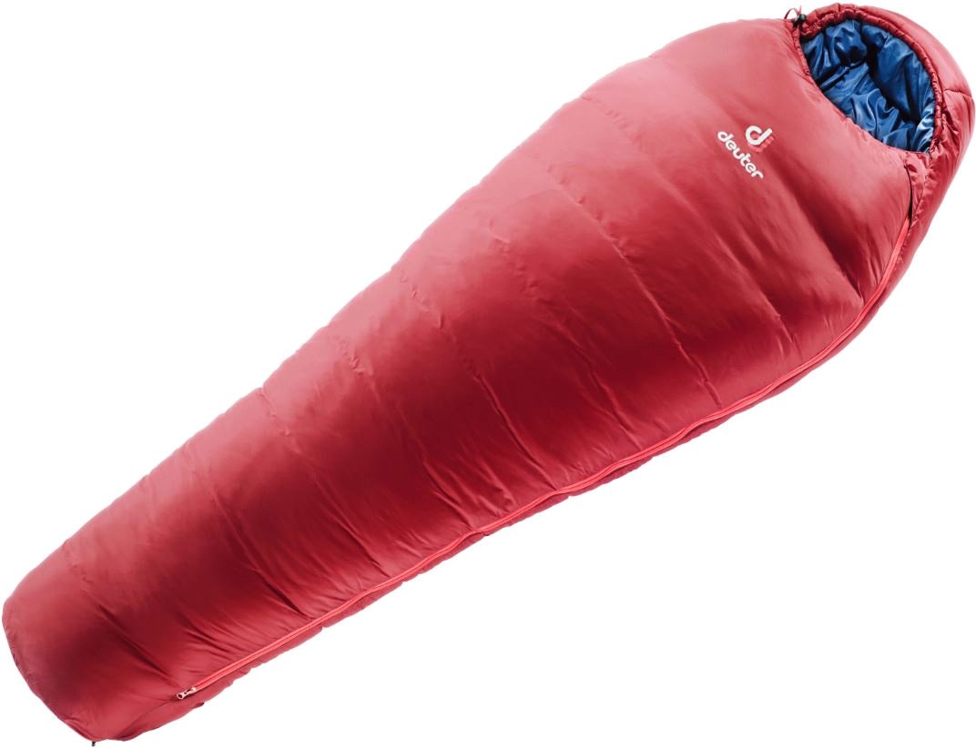 

Спальный мешок Deuter Orbit -5 L (левая молния, красный)