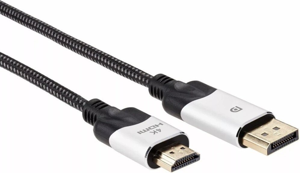 Кабель VCOM CG608M-1.8M DisplayPort - HDMI (1.8м, черный)