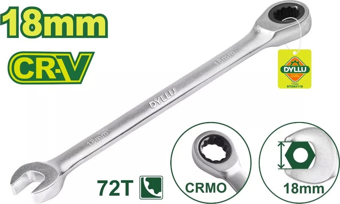 Ключ комбинированный Dyllu DTSA5118