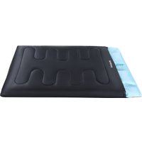 Спальный мешок Sundays ZC-SB017 с двумя подушками (черный/синий)