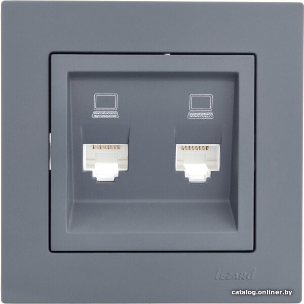 Розетка компьютерная Lezard Vesna 742-3488-141