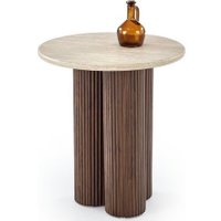 Журнальный столик Halmar Dorotea s (травертин/орех)