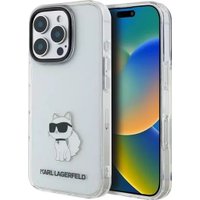 Чехол для телефона Lagerfeld PC/TPU NFT Choupette для iPhone 16 Pro Max KLHCP16XHNCHTCT