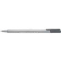 Ручка капиллярная Staedtler Триплюс 334-8 (серый)