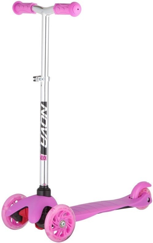 

Трехколесный самокат Novatrack Disco-Kids Basic 120H.DISCOKIDS.PN20 (розовый)