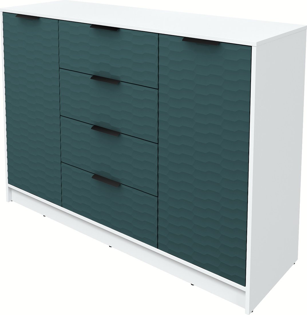 

Тумба Интерлиния Концепт Зодиак КТ-Т140 (белый платинум/верде)