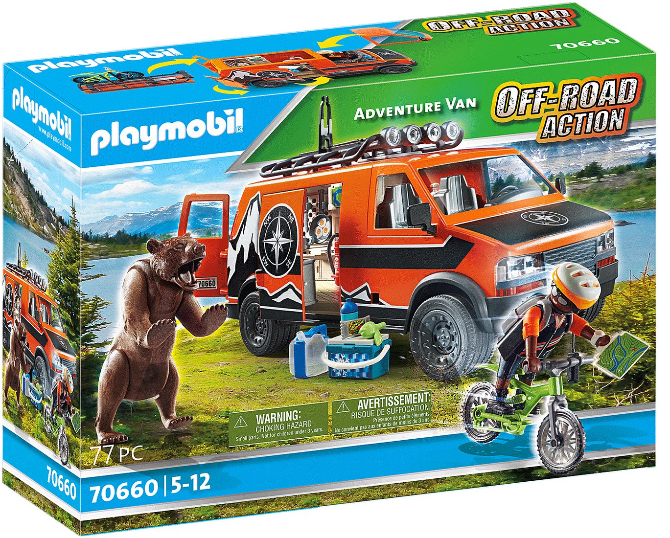 

Конструктор Playmobil PM70660 Приключенческий фургон