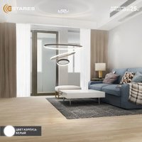 Подвесная люстра Estares Akrilika Sim 70W 3R-APP-600x1100-WHITE/CLEAR-220-IP20