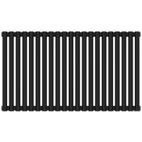 Стальной трубчатый радиатор Сунержа Эстет-11 500х945 21 секция (матовый черный)