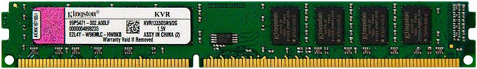 

Оперативная память Kingston ValueRAM KVR1333D3N9/2G