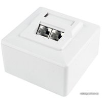 Розетка компьютерная Gembird MWS-2S6-01